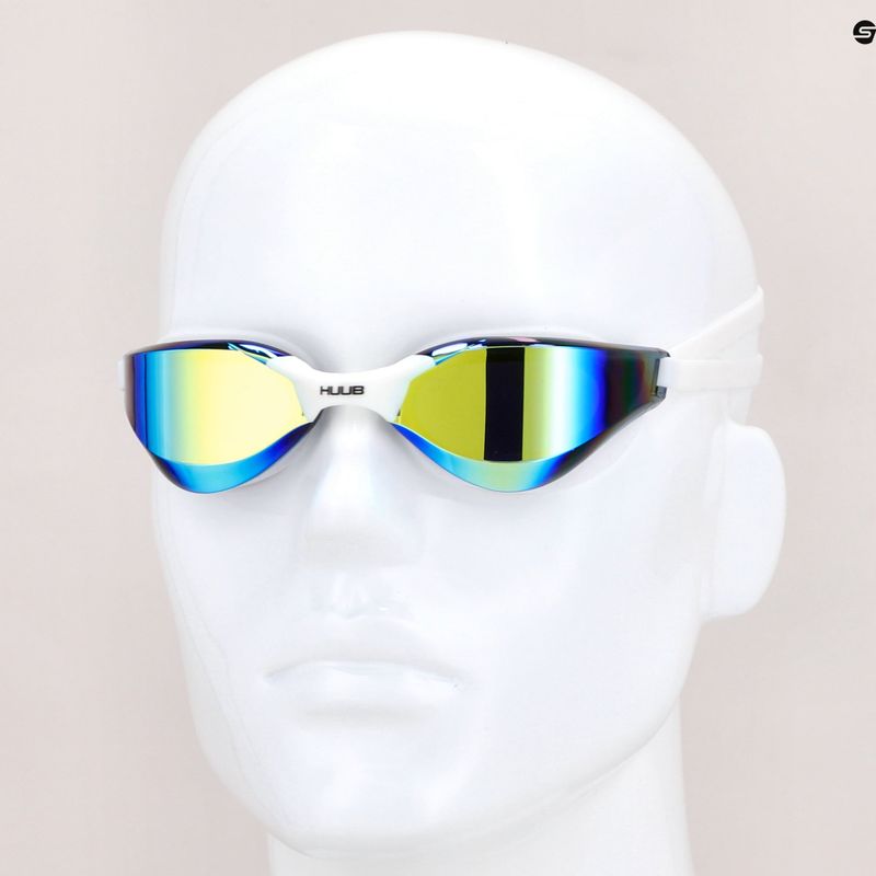Schwimmbrille HUUB Thomas Lurz weiß A2-LURZ 8