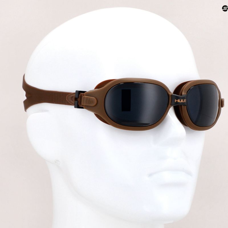 Schwimmbrille HUUB Retro braun A2-RETRO