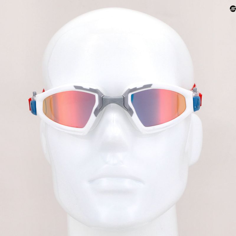 Aqua Sphere Kayenne Pro Schwimmbrille weiß und rot EP3040910LMR 8