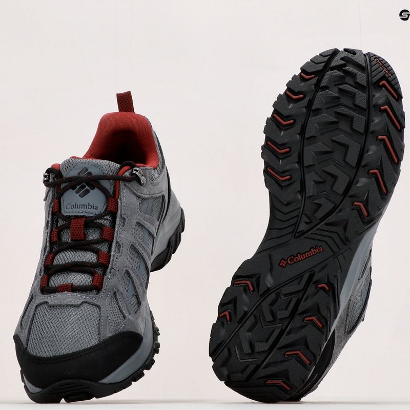 Herren-Trekkingstiefel Columbia Redmond III Wp grau 1940591 18