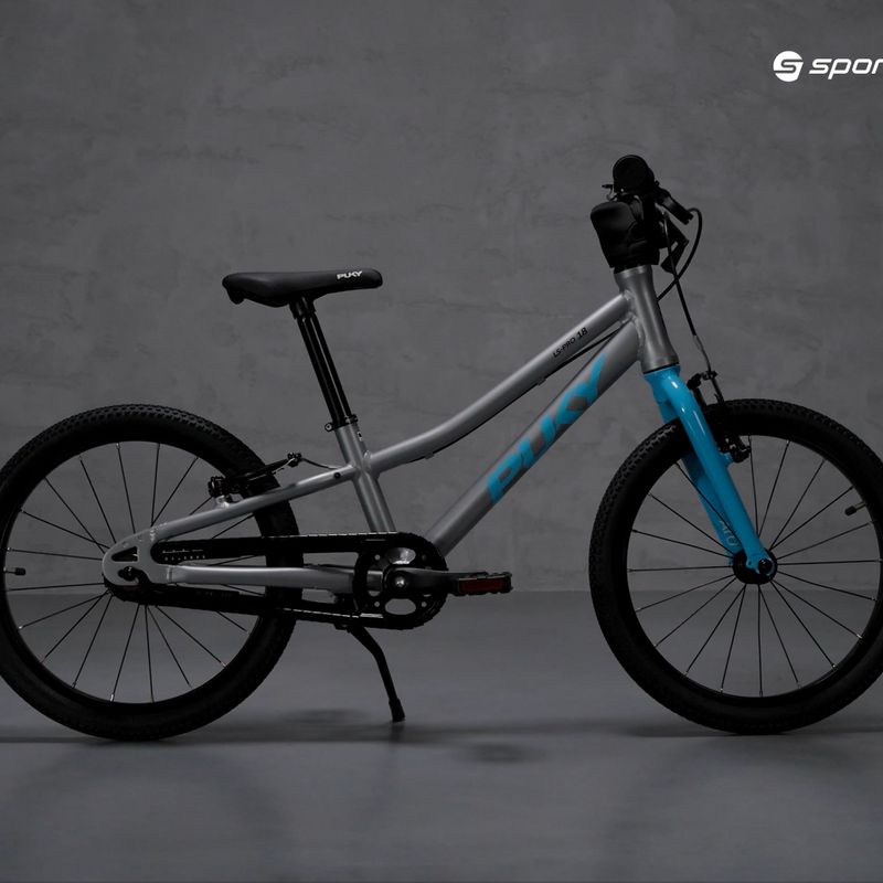 Kinderfahrrad PUKY LS Pro 18 silber-blau 7