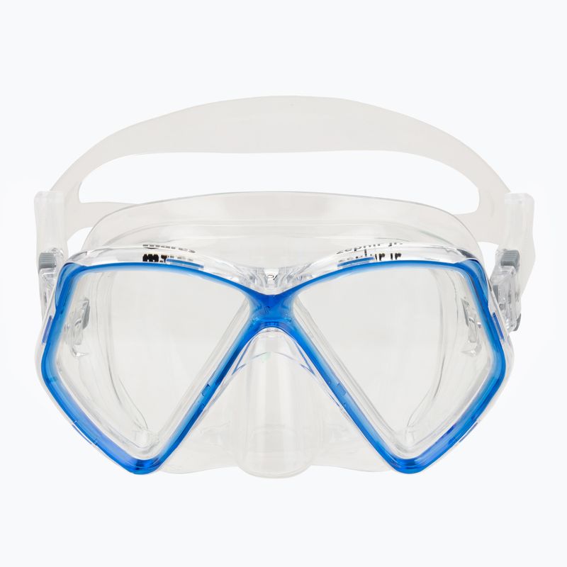 Mares Zephir JR blau/klar Kinderschnorchelmaske 2
