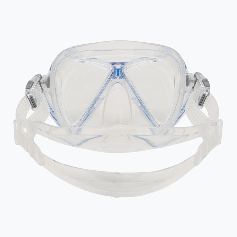 Mares Zephir JR blau/klar Kinderschnorchelmaske 4