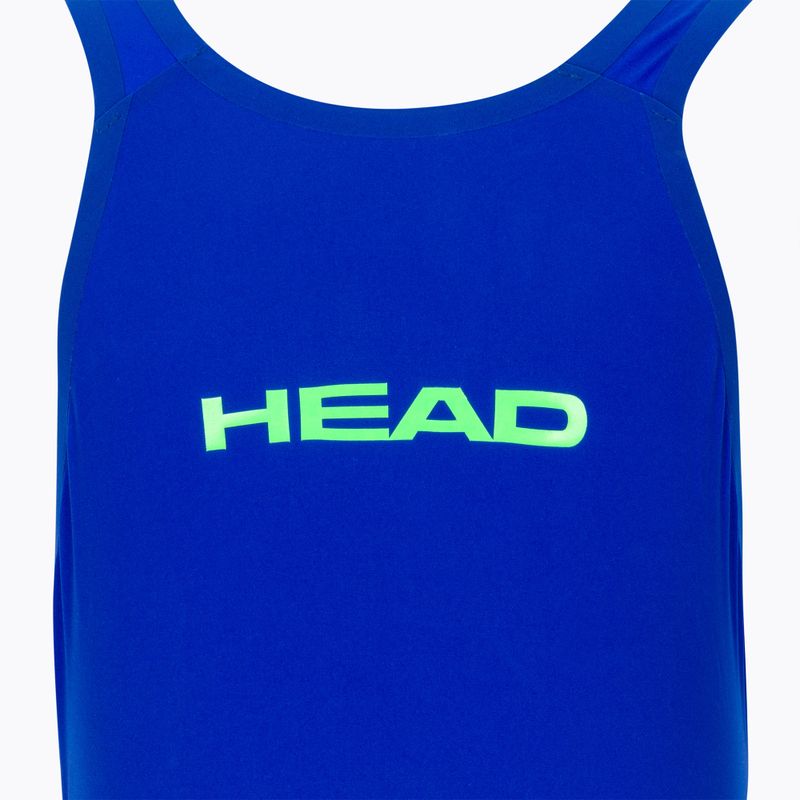 Einteiliger Badeanzug HEAD Liquidfire Knee Vx Close Back RY rot 452483 5