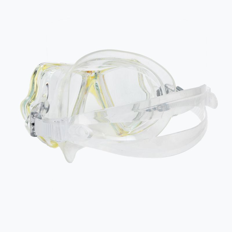 Mares Zephir Tauchset Maske + Schnorchel gelb/farblos 411769 5