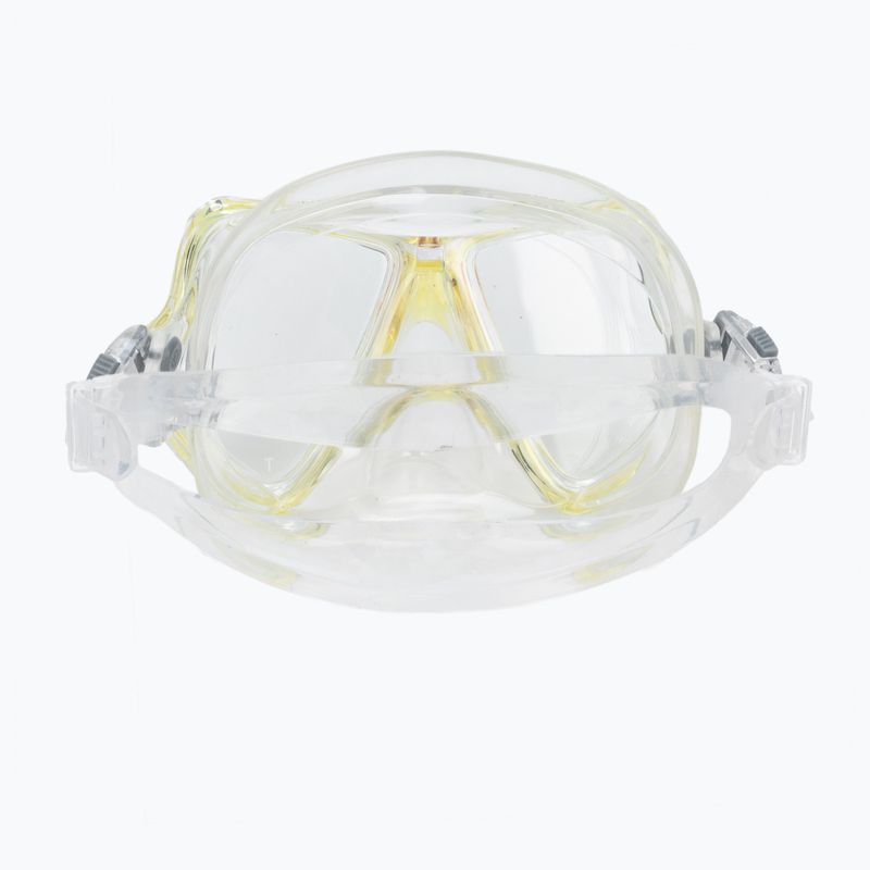 Mares Zephir Tauchset Maske + Schnorchel gelb/farblos 411769 6