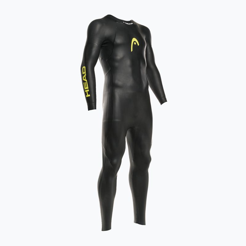 Triathlon neoprenanzug HEAD Ow Free 3.2 BKYW schwarz-gelb 452443