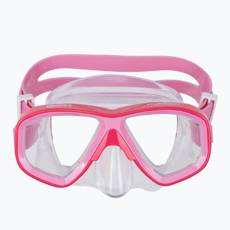 Tauchmaske Mares Puffer pink pink/clear 2
