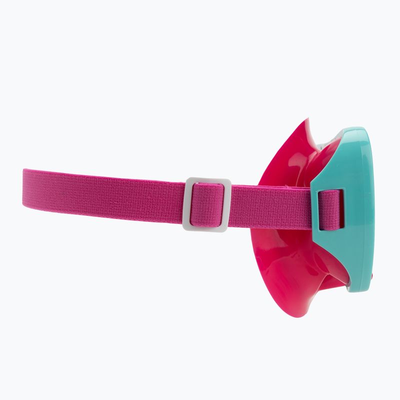 Mares Turtle aqua/pink Kinder-Schnorchelmaske 3