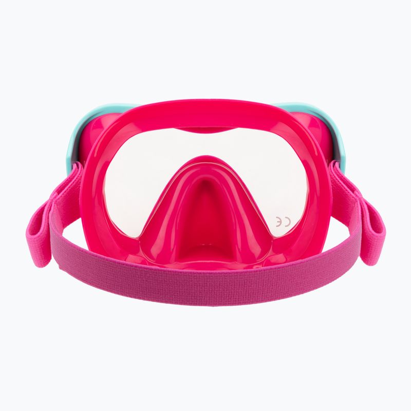Mares Turtle aqua/pink Kinder-Schnorchelmaske 4