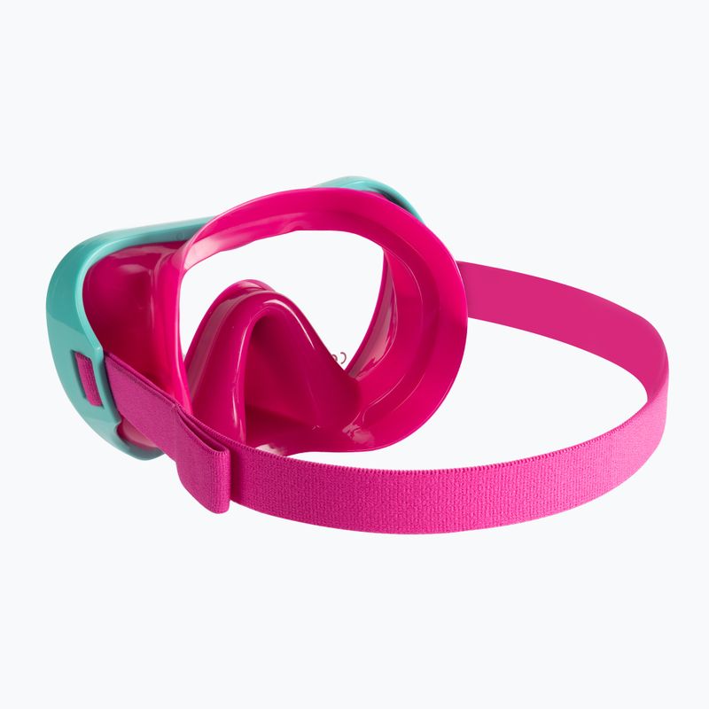 Mares Turtle Kindertauchset rosa und blau 411778 5