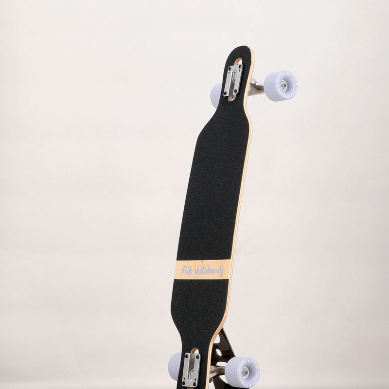 Fish Skateboards Octopus Longboard beige LONG-OCT-SIL-PUR 10