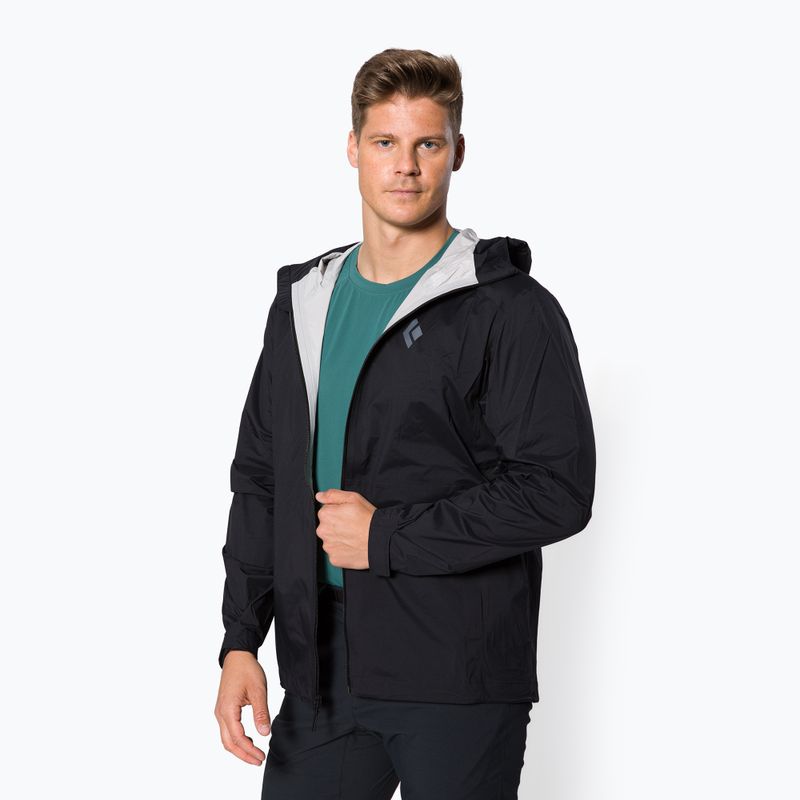 Black Diamond Herren Stormline Stretch Regenjacke schwarz APCDT0015XSM1 4