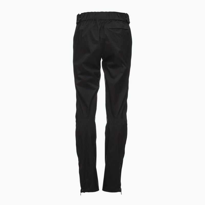 Damen Regenhose Black Diamond Stormline STR FL ZP RN schwarz APTC2Z015XSM1 7
