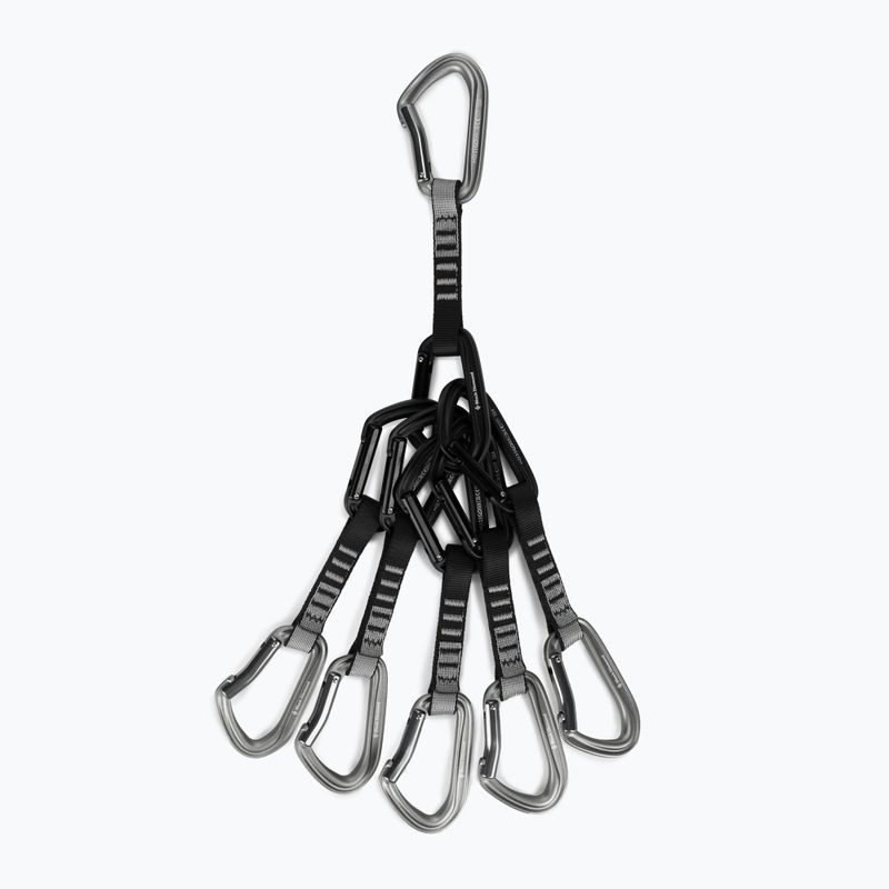 Black Diamond Hotforge Quickpack 6-teiliges Kletterexpress-Set grau BD3811221004ALL1
