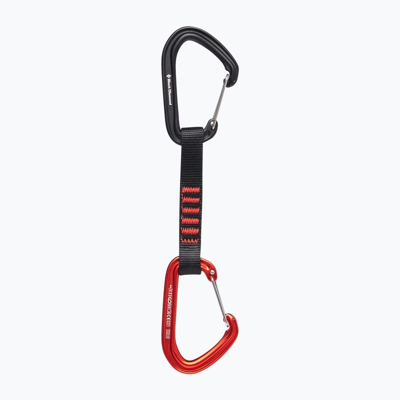 Black Diamond Hotwire Quickdraw 12cm Acetat Klettern ausdrücken
