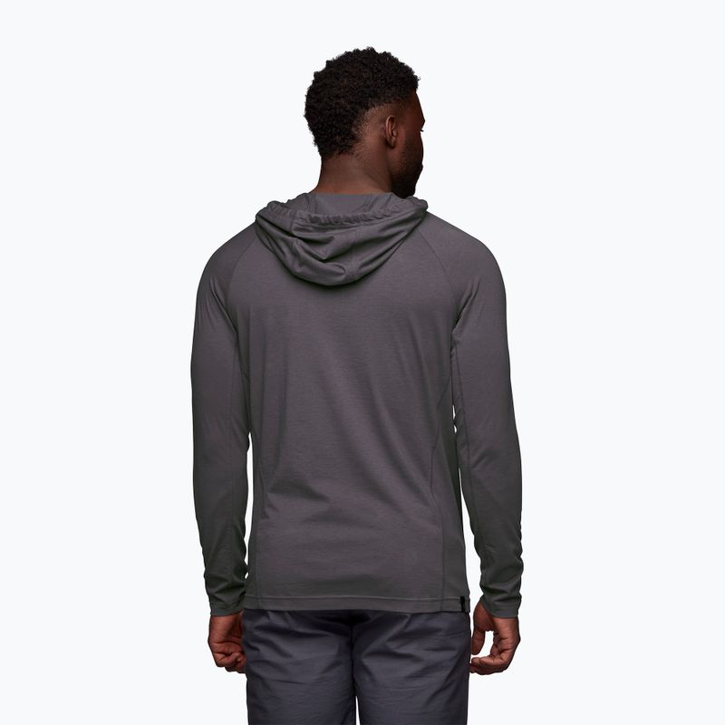 Herren-Trekking-Sweatshirt Black Diamond Crag Hoody grau AP7520000003LRG1 2
