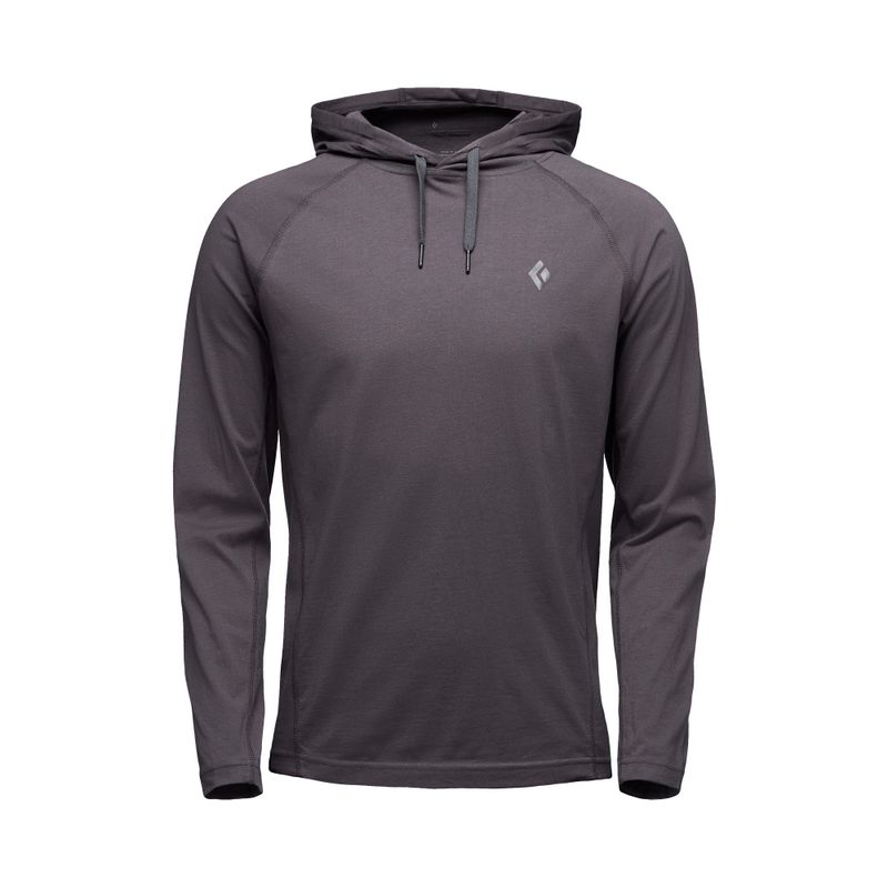 Herren-Trekking-Sweatshirt Black Diamond Crag Hoody grau AP7520000003LRG1 4