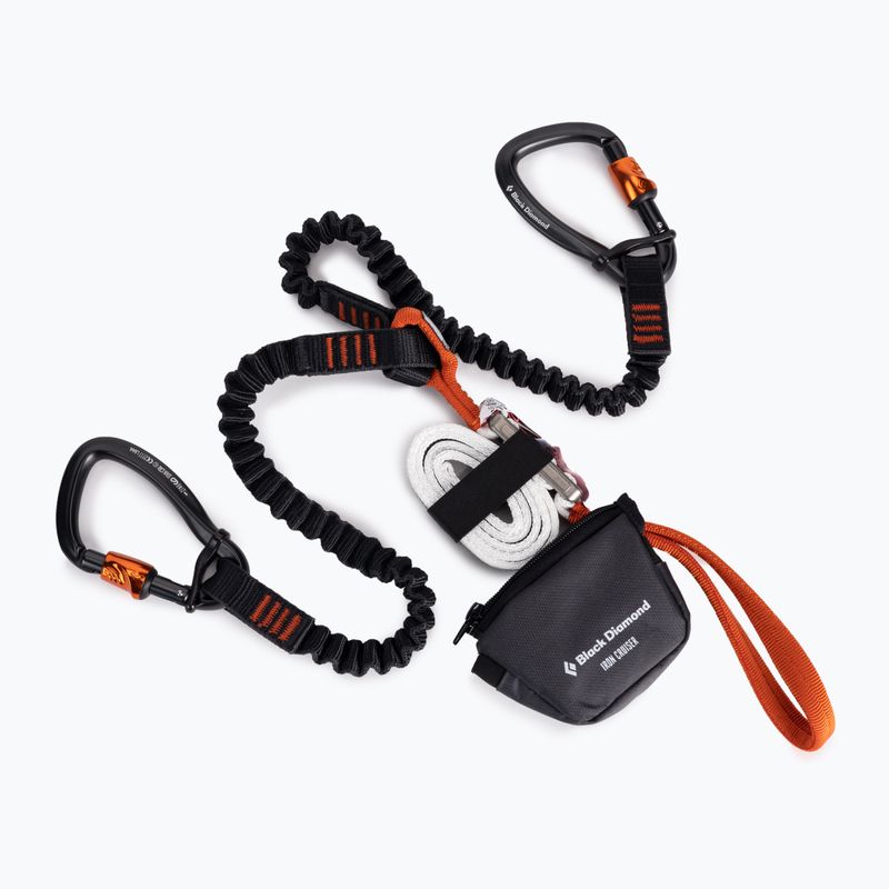 Longline Black Diamond Eisen Kreuzer Via Ferrata Set schwarz BD6201120014ALL1 2