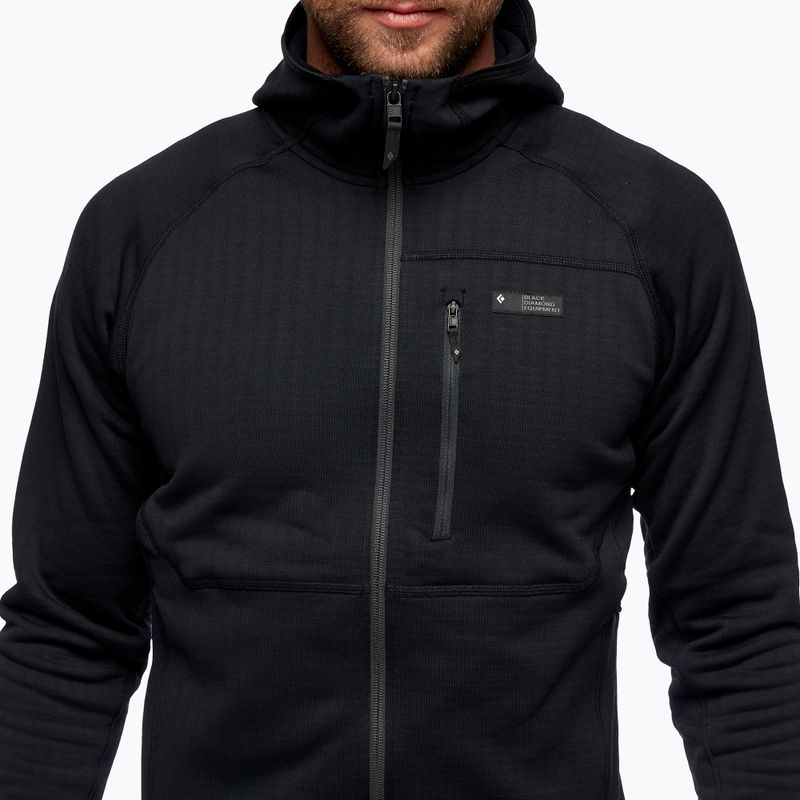 Herren trekking Sweatshirt Black Diamond Factor Hoody schwarz AP74442 3