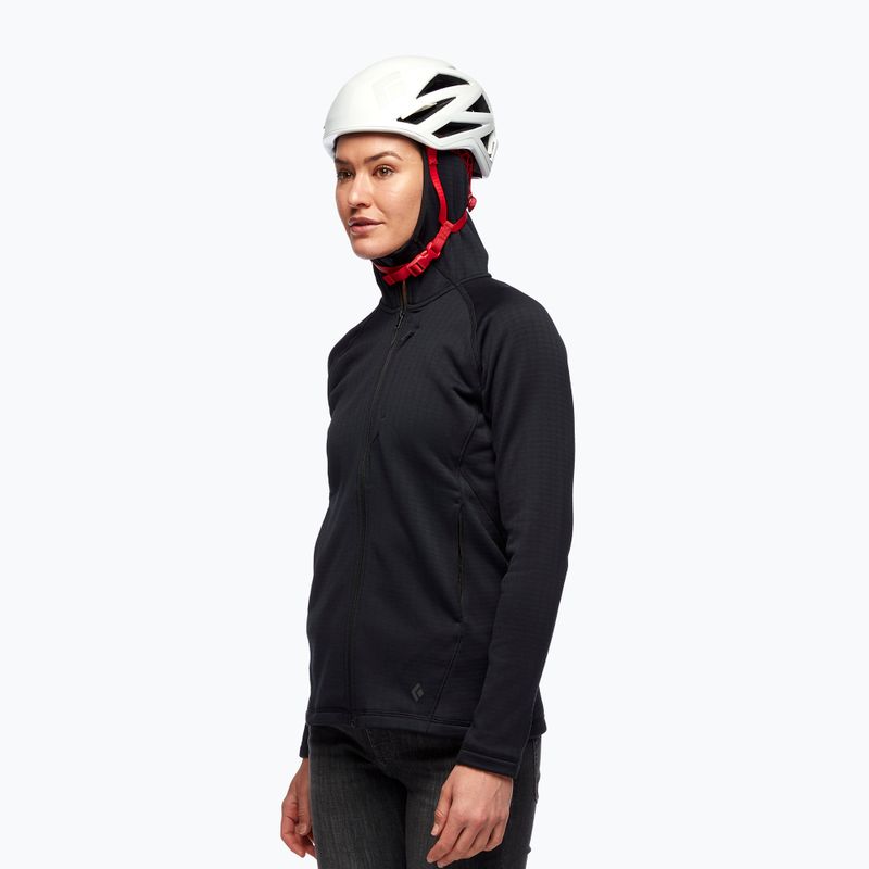 Damen-Trekkingjacke Black Diamond Factor Hoody schwarz AP74482 4