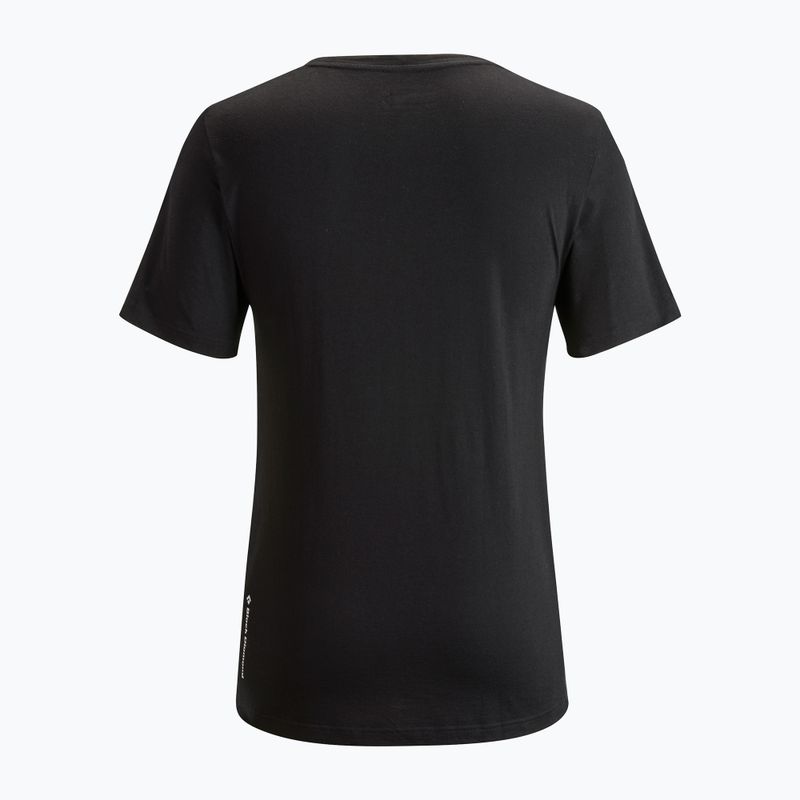 Wandershirt trekking Herren Black Diamond Spaceshot schwarz APGY4V2 5