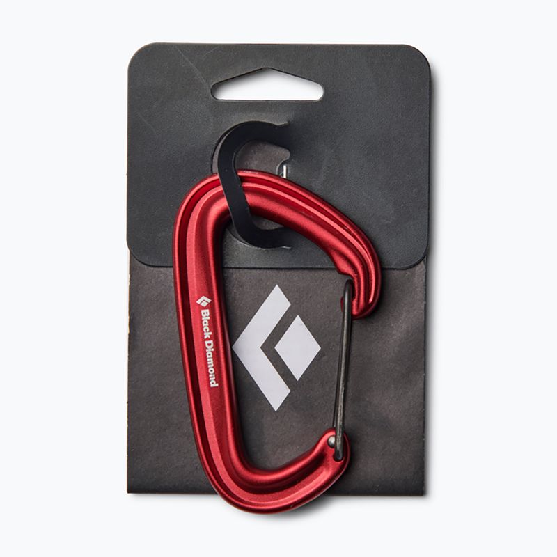 Karabiner Black Diamond Litewire red 2