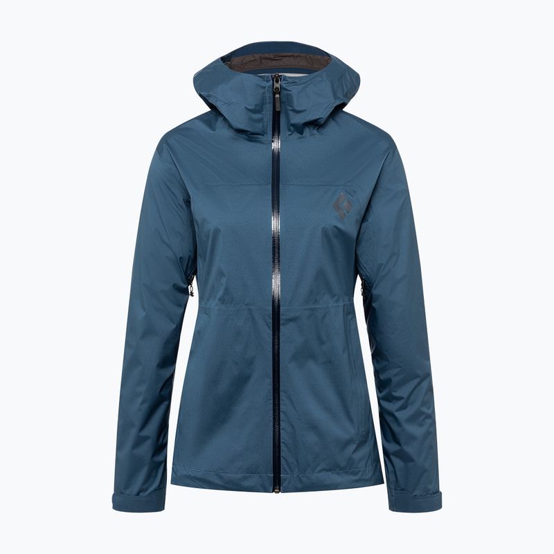 Damen Black Diamond Stormline Stretch Membran regen Jacke in navy blau APM6974014XSM1 6