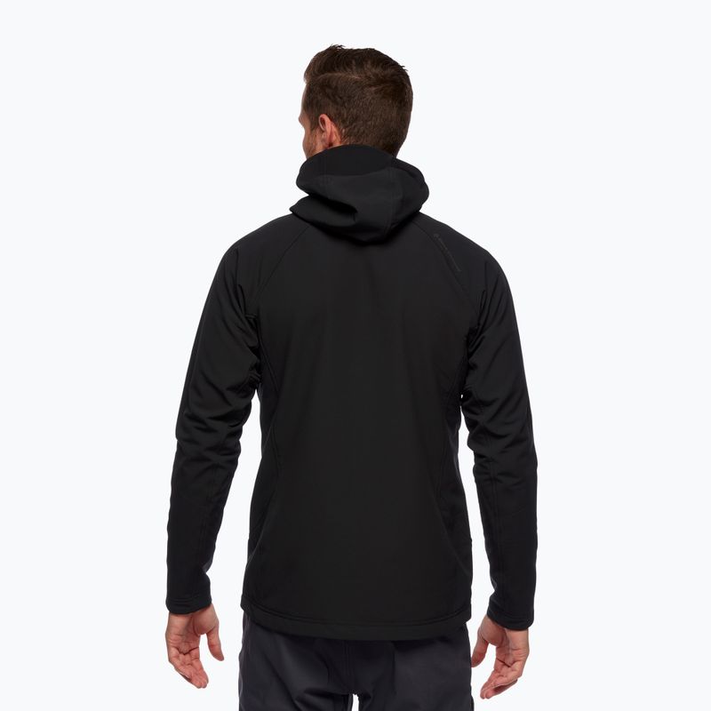 Herren-Softshelljacke Black Diamond Element Hoody schwarz AP7440240002LRG1 3