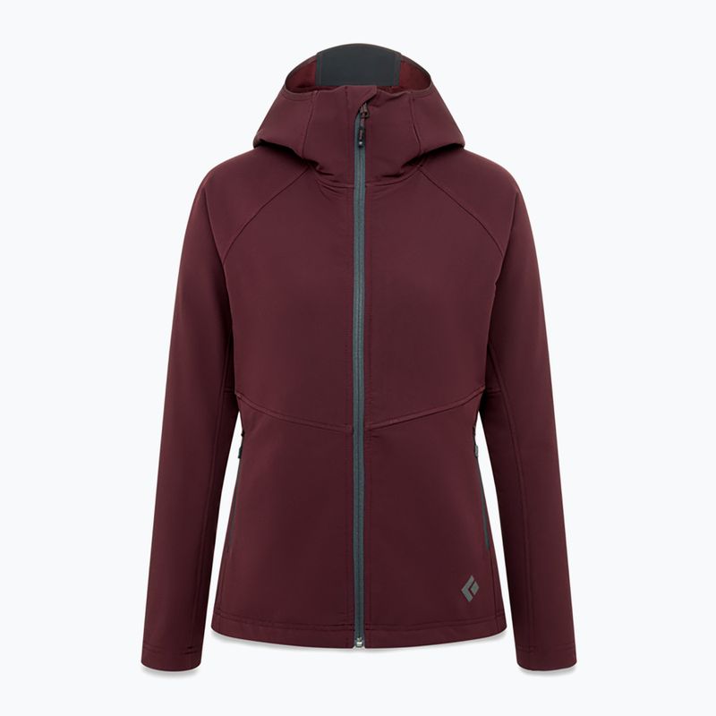 Damen-Softshelljacke Black Diamond Element bordeaux 4