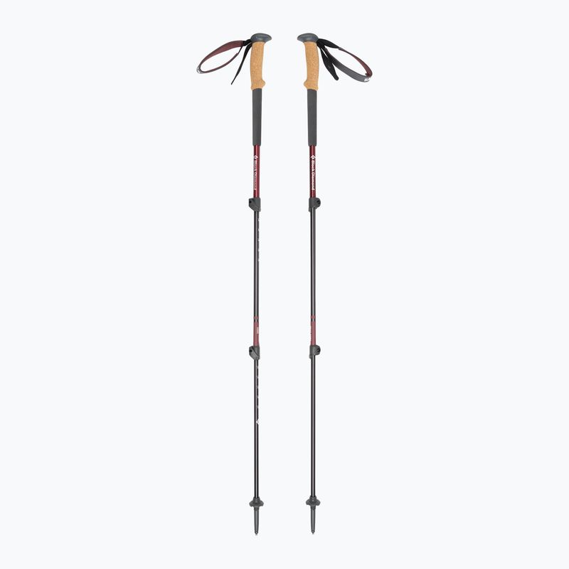 Damen-Trekkingstöcke Black Diamond Trail Cork Trek rot BD1125272009