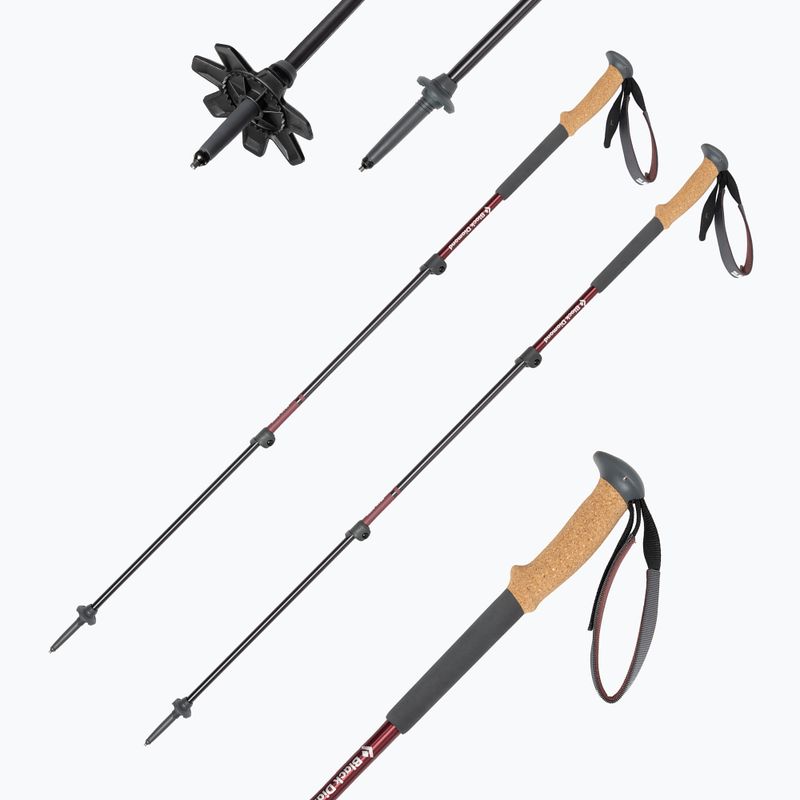 Damen-Trekkingstöcke Black Diamond Trail Cork Trek rot BD1125272009 7