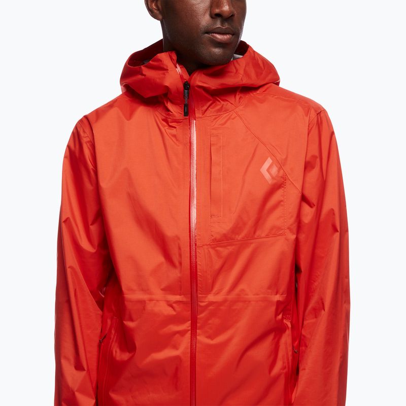 Black Diamond Treeline Herren Regenjacke rot AP7450088001SML1 4