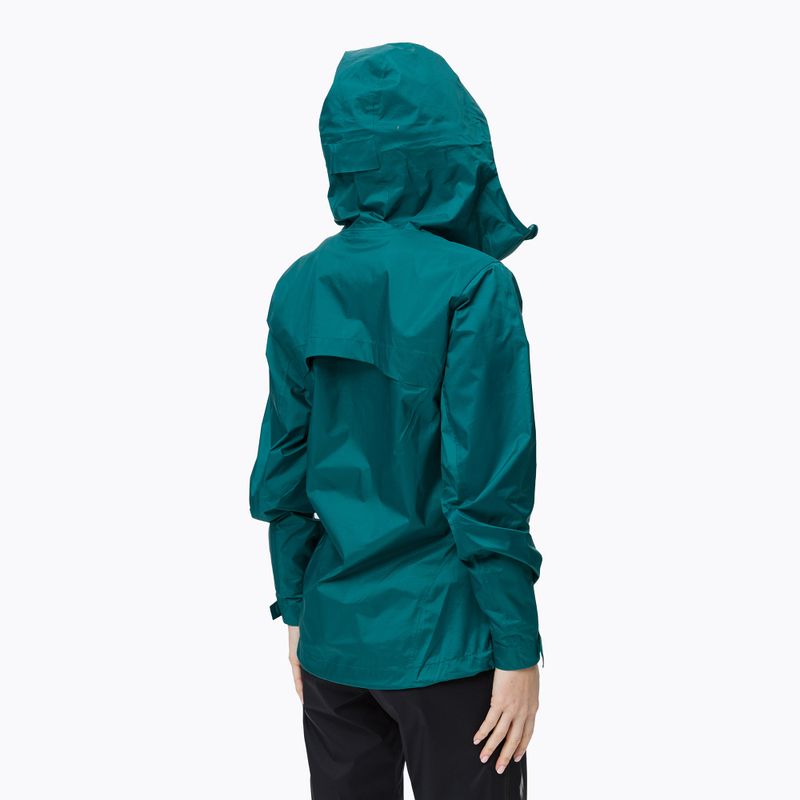 Damen-Membran-Regenjacke Black Diamond Treeline grün AP7450093032XSM1 4