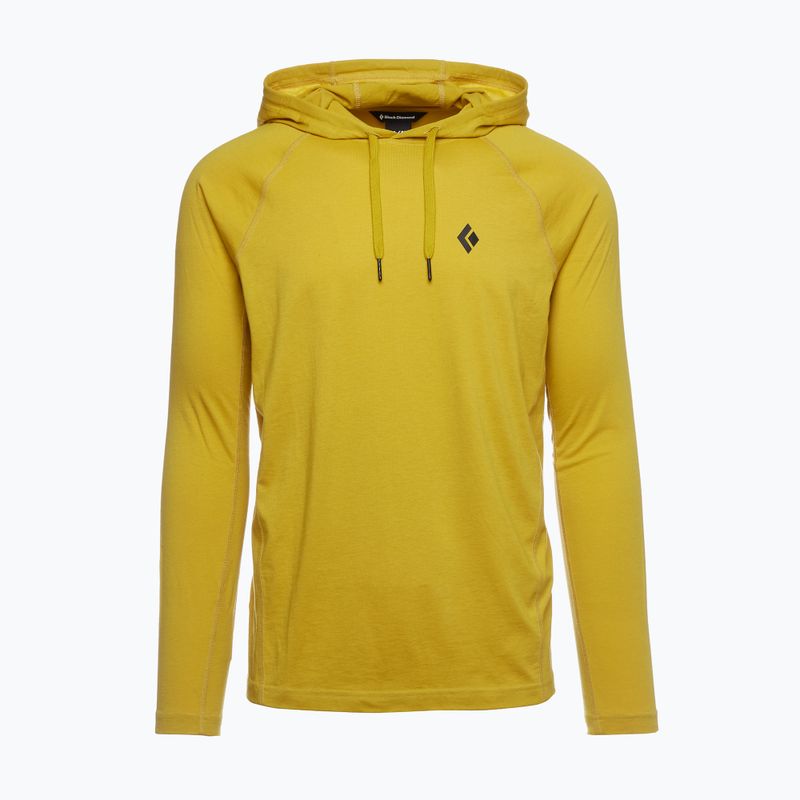 Herren trekking Sweatshirt Black Diamond Crag Hoody gelb AP75276