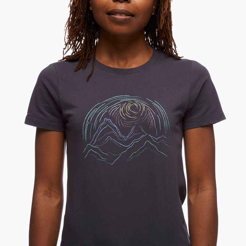 Wandershirt trekking Damen Black Diamond Summit Scribble grau AP731223 3