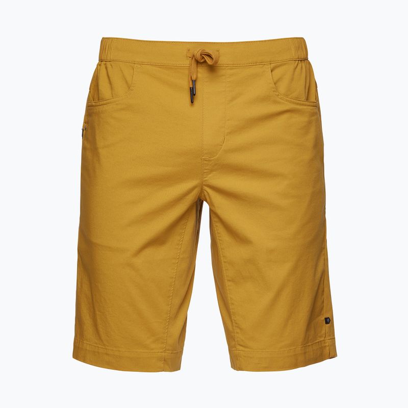 Herren-Klettershorts Black Diamond Notion gelb AP750062