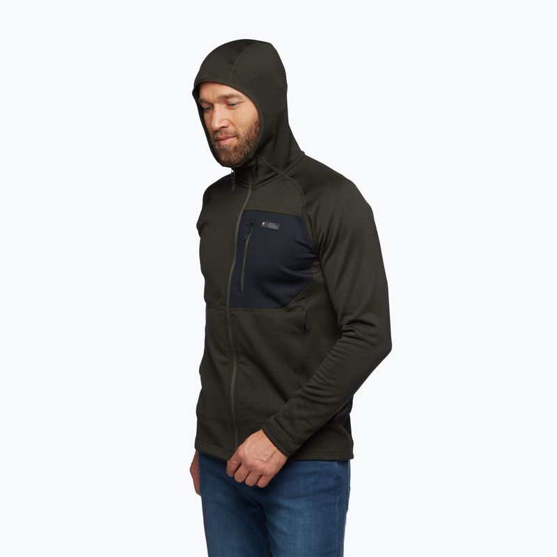 Herren Black Diamond Factor Hoody Zypressen-Trekking-Sweatshirt 2