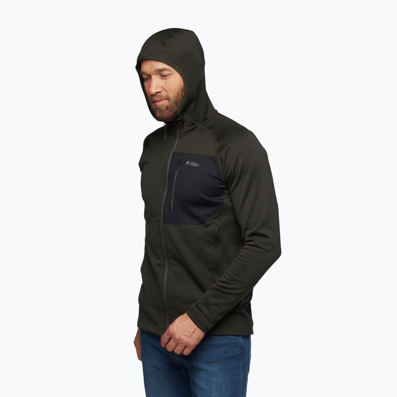 Herren Black Diamond Factor Hoody Zypressen-Trekking-Sweatshirt 5