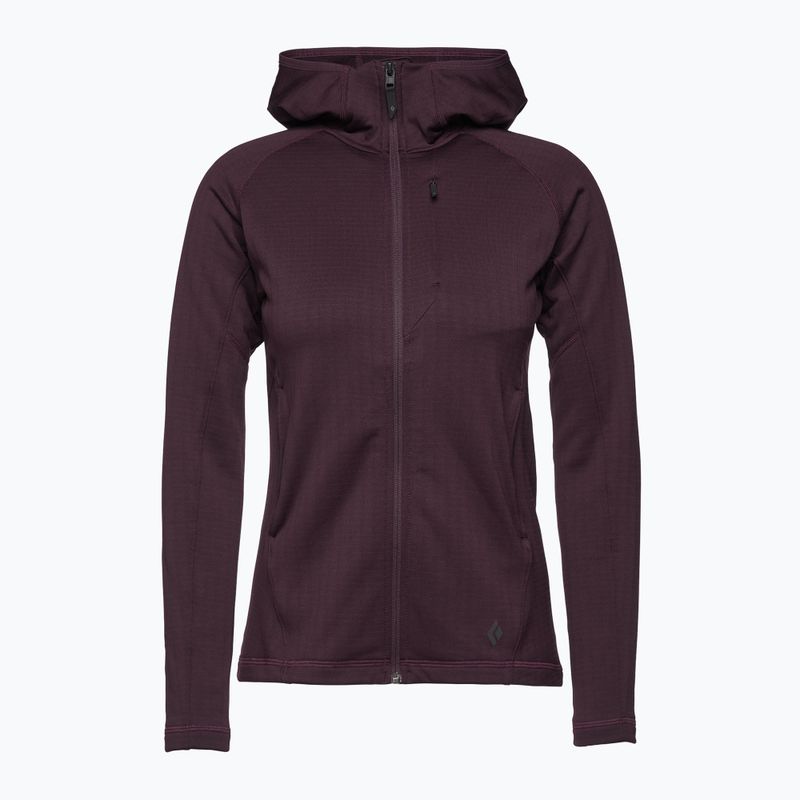 Damen-Trekkingjacke Black Diamond Factor Hoody dunkelrot AP7448618 3