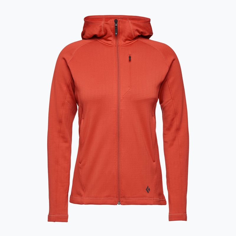 Damen-Trekkingjacke Black Diamond Factor Hoody rot AP7448639 3