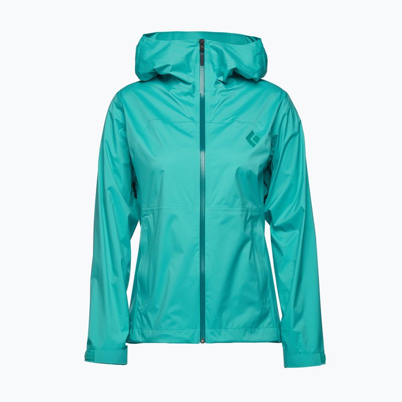 Damen-Membran-Regenjacke Black Diamond Stormline Stretch blau APM6974050XSM1 7
