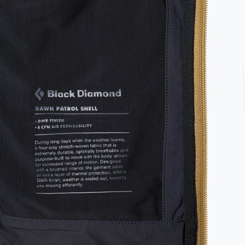 Black Diamond Dawn Patrol Herren Softshelljacke gelb APP1SD2007LRG1 4
