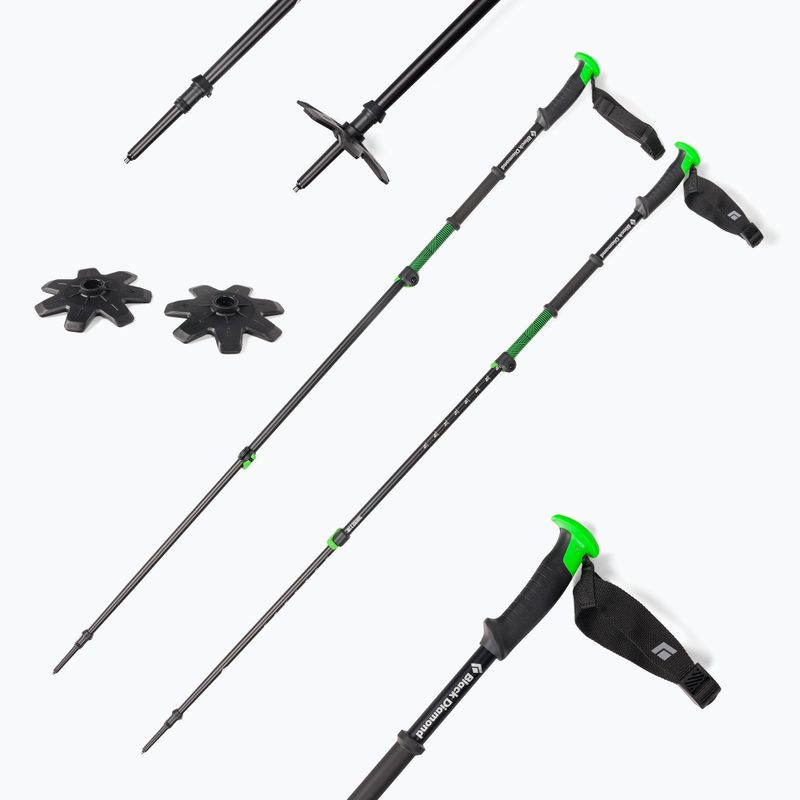 Black Diamond Traverse 3 Ski Skistöcke grün BD11159400001251 5