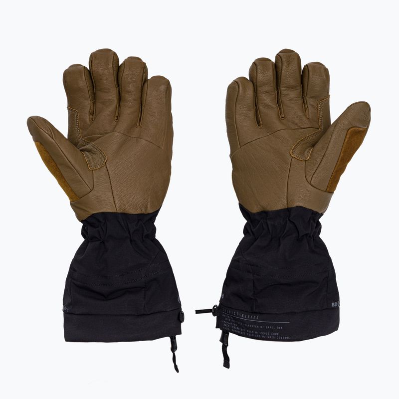Black Diamond Soloist schwarz-brauner Skihandschuh BD8018877001LG_1 2