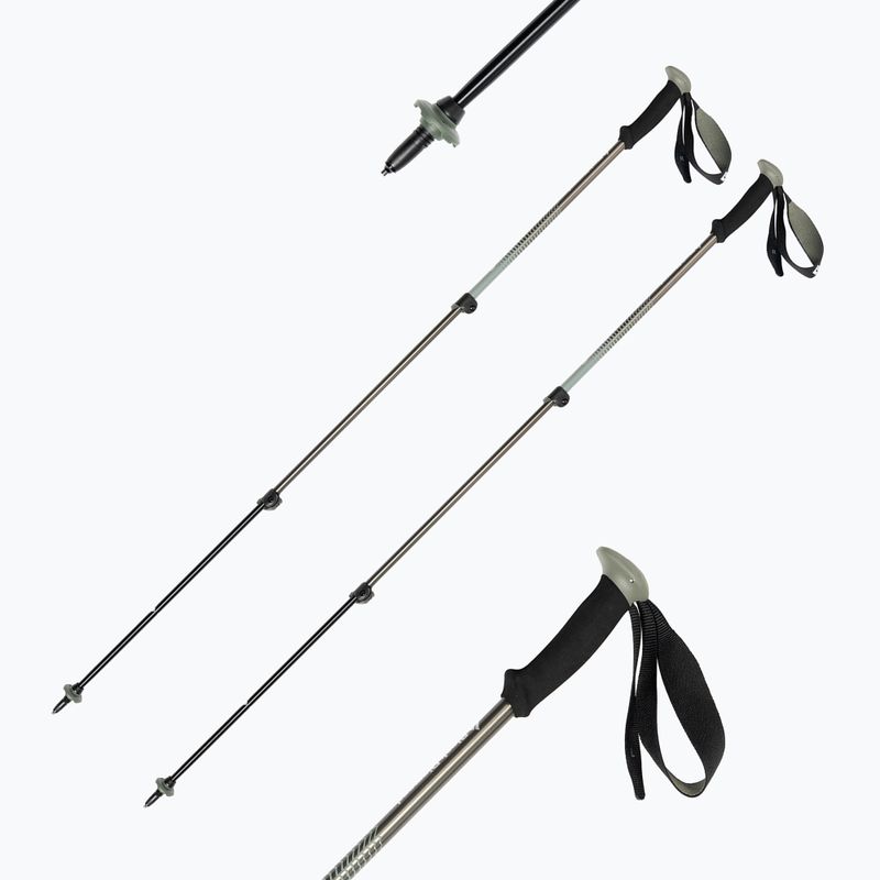 Trekkingstöcke Black Diamond Trail Back Trek grau BD11254831 6