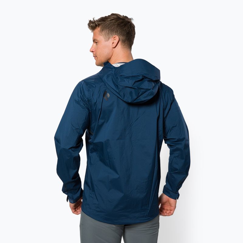 Black Diamond Herren Stormline Stretch Regenjacke navy blau APCDT04013SML1 3