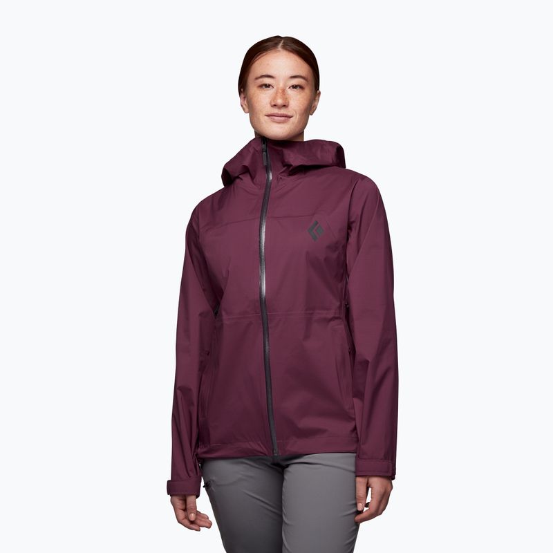 Black Diamond Damen Stormline Stretch Regenjacke lila APM6975016XXS1 2