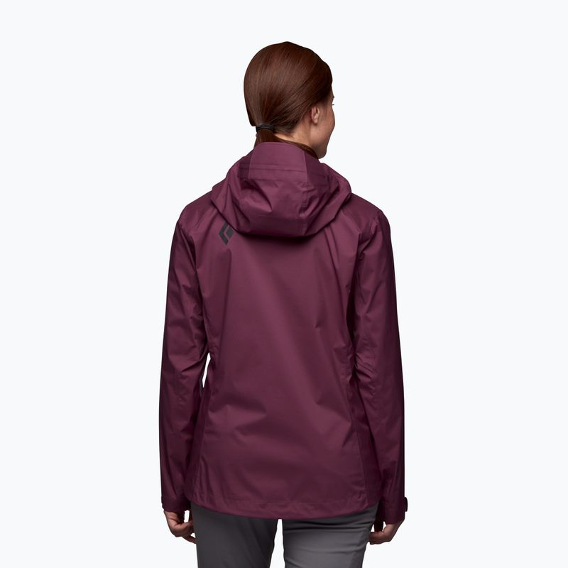 Black Diamond Damen Stormline Stretch Regenjacke lila APM6975016XXS1 3