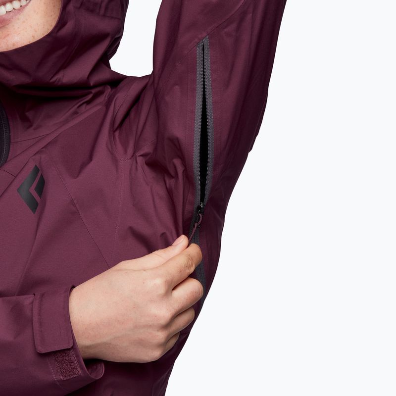 Black Diamond Damen Stormline Stretch Regenjacke lila APM6975016XXS1 4